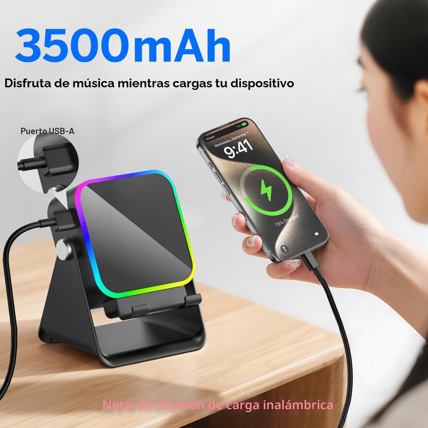 SoundBase™ Altavoz Inalámbrico de Inducción